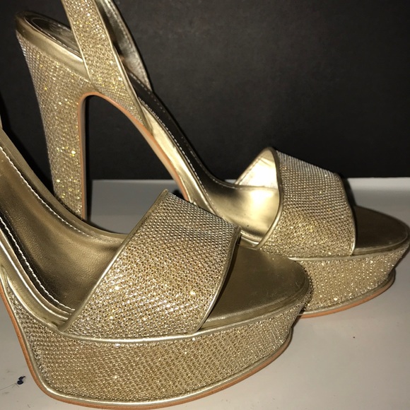 NEW Guess sparkly heels - Picture 4 of 7